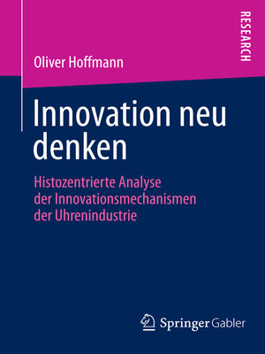 cover image of Innovation neu denken